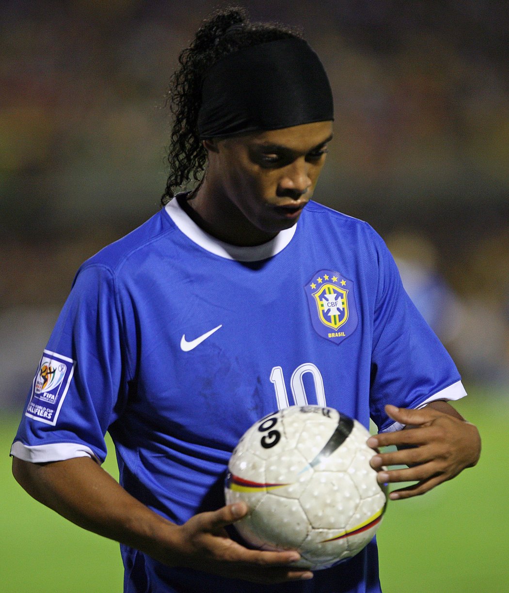 Bývalý nejlepší fotbalista planety Ronaldinho