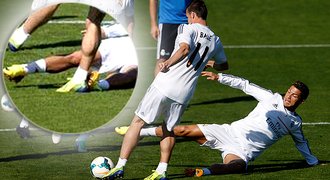 VIDEO: Tohle je REALita! Cristiano Ronaldo zajel skluzem do Balea