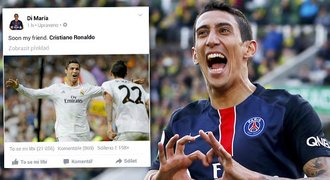 Naznačil senzaci? Už brzy, příteli, vzkázal Ronaldovi Di María z PSG