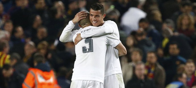 Útočník Realu Madrid Cristiano Ronaldo rozhodl El Clásico