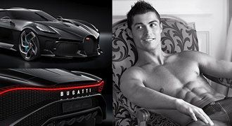 Ronaldo prahne po »černé perle«. Kdo mu chce vyfouknout nejdražší auto světa?