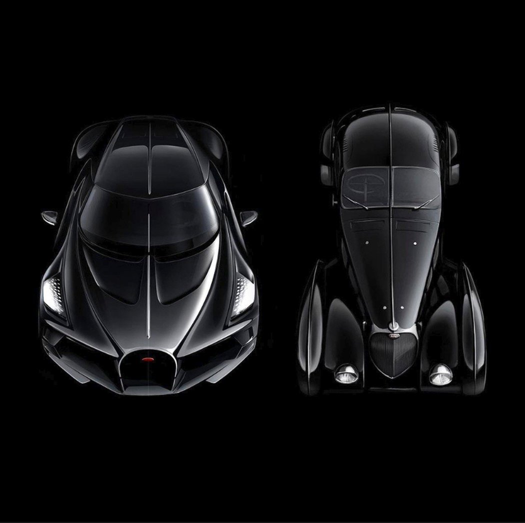 Bugatti La Voiture, nejdražší automobil světa, bude klenotem v garáži Cristiana Ronalda. Vychází z legendárního Bugatti Type 57 SC Atlantic