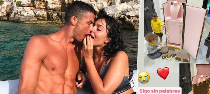 Ronaldo překvapil milovanou Georginu luxusním dárečkem