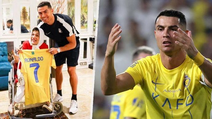 Íránska umělkyně se zastala Cristiana Ronalda a řekla, že s jeho chováním nemá žádný problém
