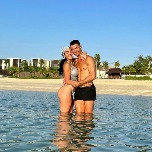Cristiano Ronaldo s partnerkou Georginou Cristiano Ronaldo s partnerkou Georginou