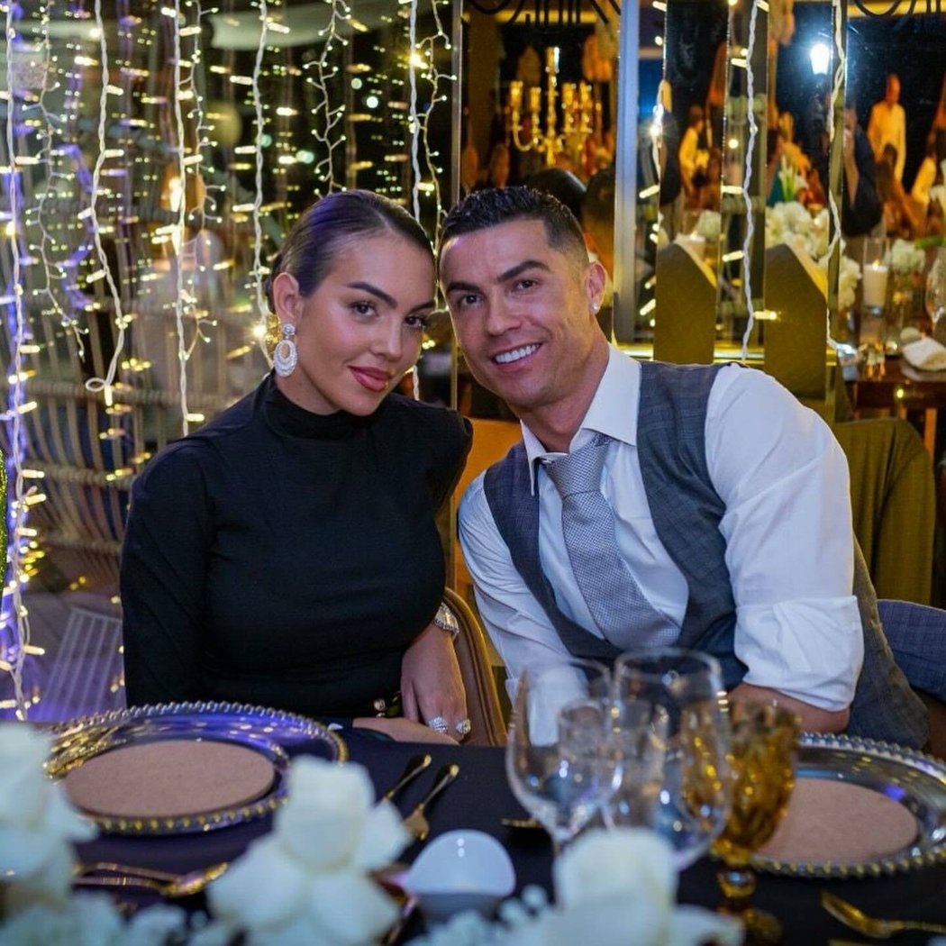 Cristiano Ronaldo s partnerkou