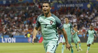 Portugalsko - Wales 2:0. Ronaldo a spol. jsou ve finále, Wales bere bronz