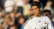 Cristiano Ronaldo poprvé v dresu Realu Madrid během utkání.