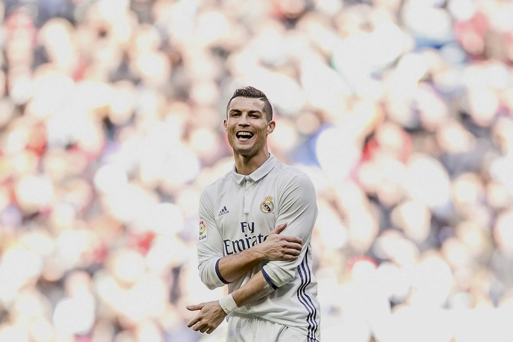 Hvězda Realu Madrid Cristiano Ronaldo má podle svých slov mnoho důvodů ke smíchu