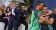 Hvězda Realu Madrid Cristiano Ronaldo a jeho nejlepší kamarád Ricky Regufe spolu tráví hodně času