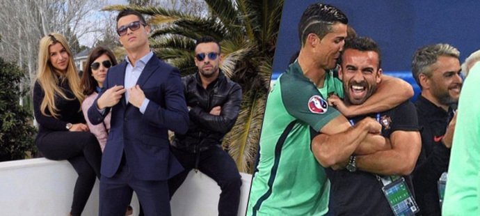 Hvězda Realu Madrid Cristiano Ronaldo a jeho nejlepší kamarád Ricky Regufe spolu tráví hodně času