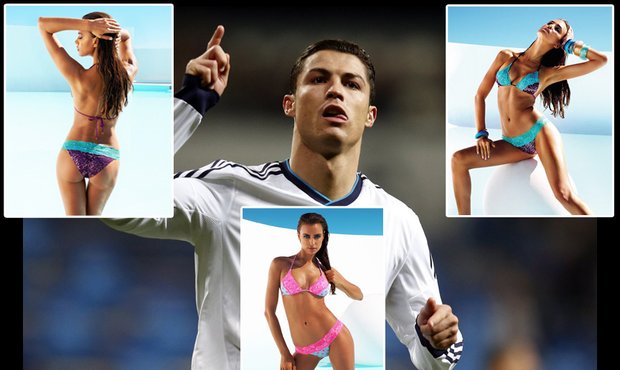 FOTO: Ronaldova Irina jako plážový zajíček. Vábí v plavkách!
