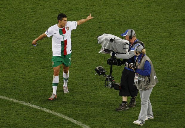 Zklamaný Cristiano Ronaldo Zklamaný Cristiano Ronaldo