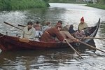 Tvůrci lodi se s ní chtějí plavit po Odře k Baltu do města Wolin, kde se konají vikingské slavnosti.