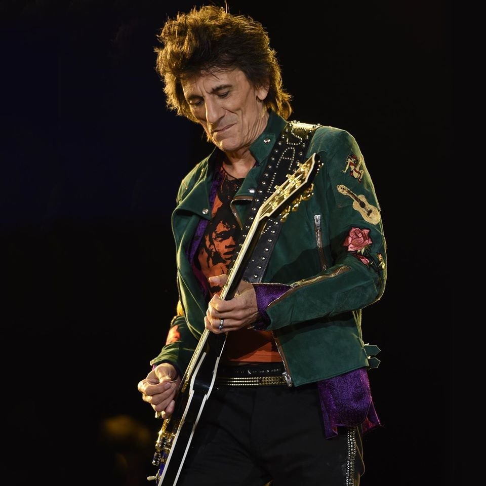 Ronnie Wood, rocková hvězda ze skupiny Roling Stones.