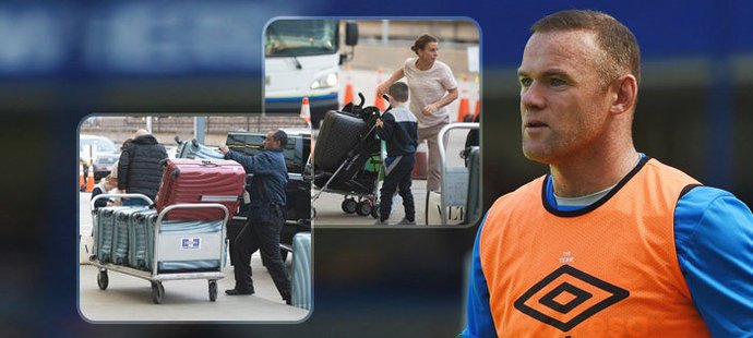 Rooneyho Coleen sbalila čtyři děti a dvanáct kufrů a zmizela...