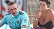 Wayne Rooney a jeho bývalá milenka Helen Woodová