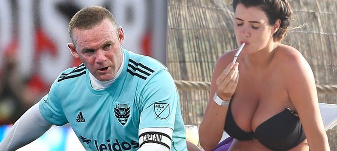 Wayne Rooney a jeho bývalá milenka Helen Woodová