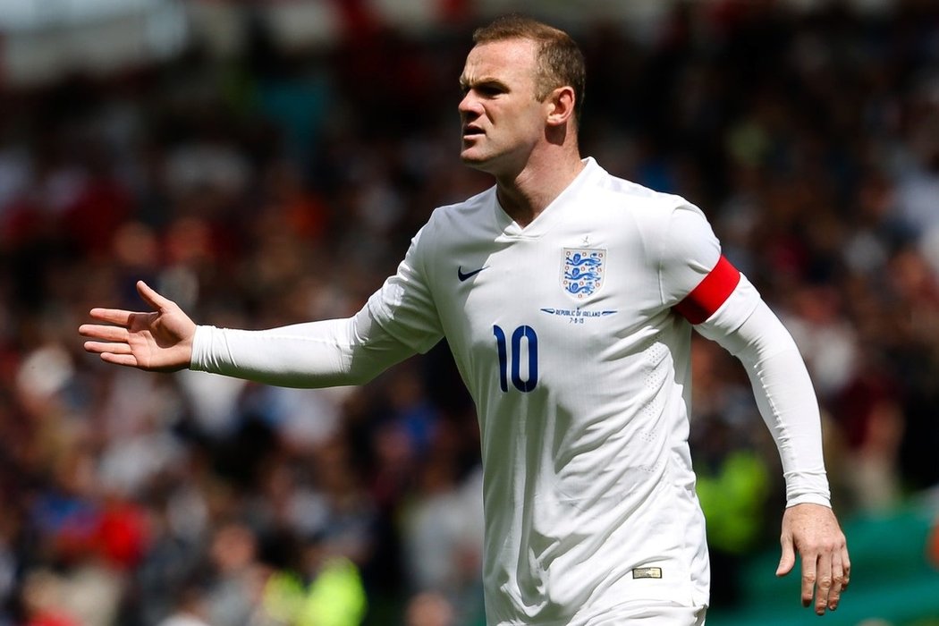 Kapitán anglické reprezentace Wayne Rooney