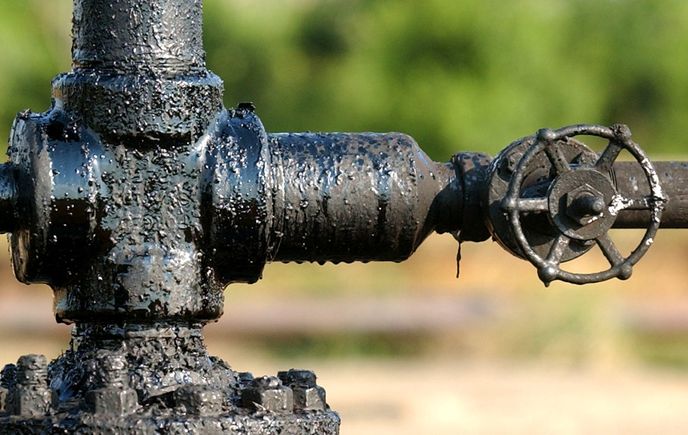 Ventil ropného čerpadla. Ventil ropného čerpadla.