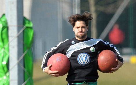 Diego už ve Wolfsburgu dotrénoval i dohrál.