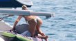Manželka Nico Rosberga se rozparádila na lodi.