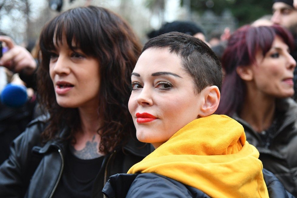 Rose McGowan v březnu 2018