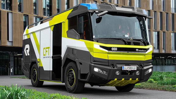 Volvo Penta a Rosenbauer spolupracují na vývoji hasičského vozidla budoucnosti   