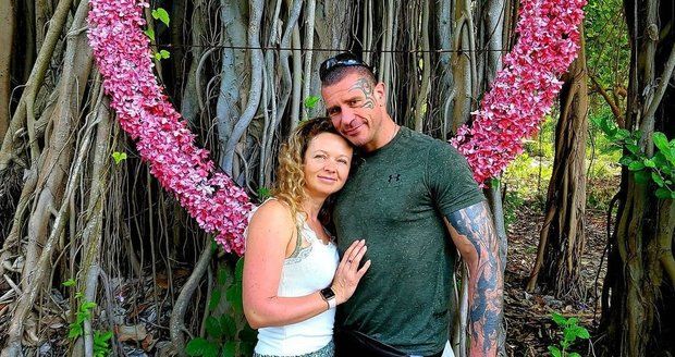 Robert Rosenberg s partnerkou Petrou Šebestovou Robert Rosenberg s partnerkou Petrou Šebestovou