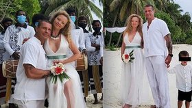 Pornokrál Rosenberg se podruhé oženil! Na Maledivách řekl ANO fotografce