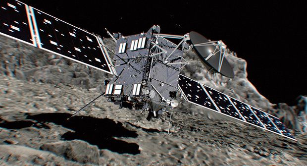 Na kometě: Konec mise sondy Rosetta