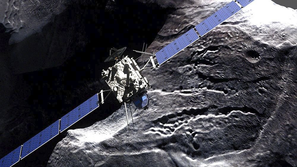 Prohlédněte si kometu zblízka díky snímkům a videu sondy Rosetta