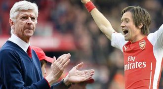 Rosického jsem miloval, říká Wenger. Arsenal už má novou „sedmičku“