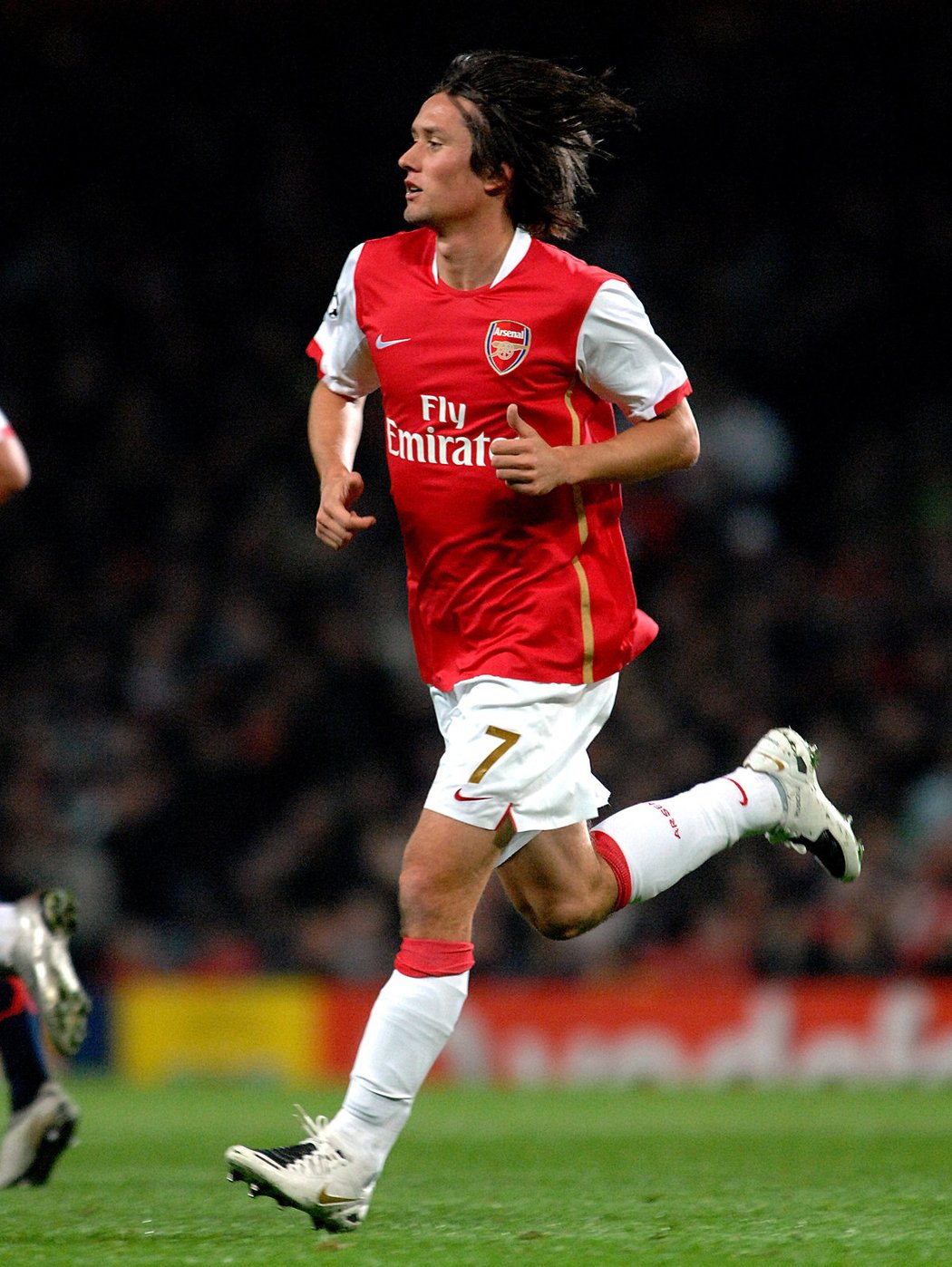 Rok 2007: Tomáš Rosický v dresu Arsenalu