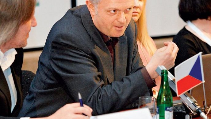 Ross Biggam na pražské konferenci DIGImedia 2011