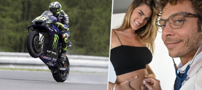 Rossi se svou partnerkou čekají první dítě. Měla by se jim narodit holčička.