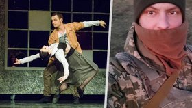 Ukrajinské divadlo truchlí: V bojích padl baletní sólista Rostislav Jančyšen (†31)!