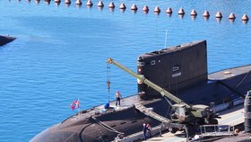 Ponorka Rostov na Donu byla poškozena ukrajinským úderem v září 2023.
