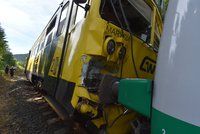 V Hradci Králové se srazily dva vlaky: Nikdo nebyl zraněn