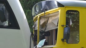 Srážka dvou vlaků u Rotavy na Sokolovsku
