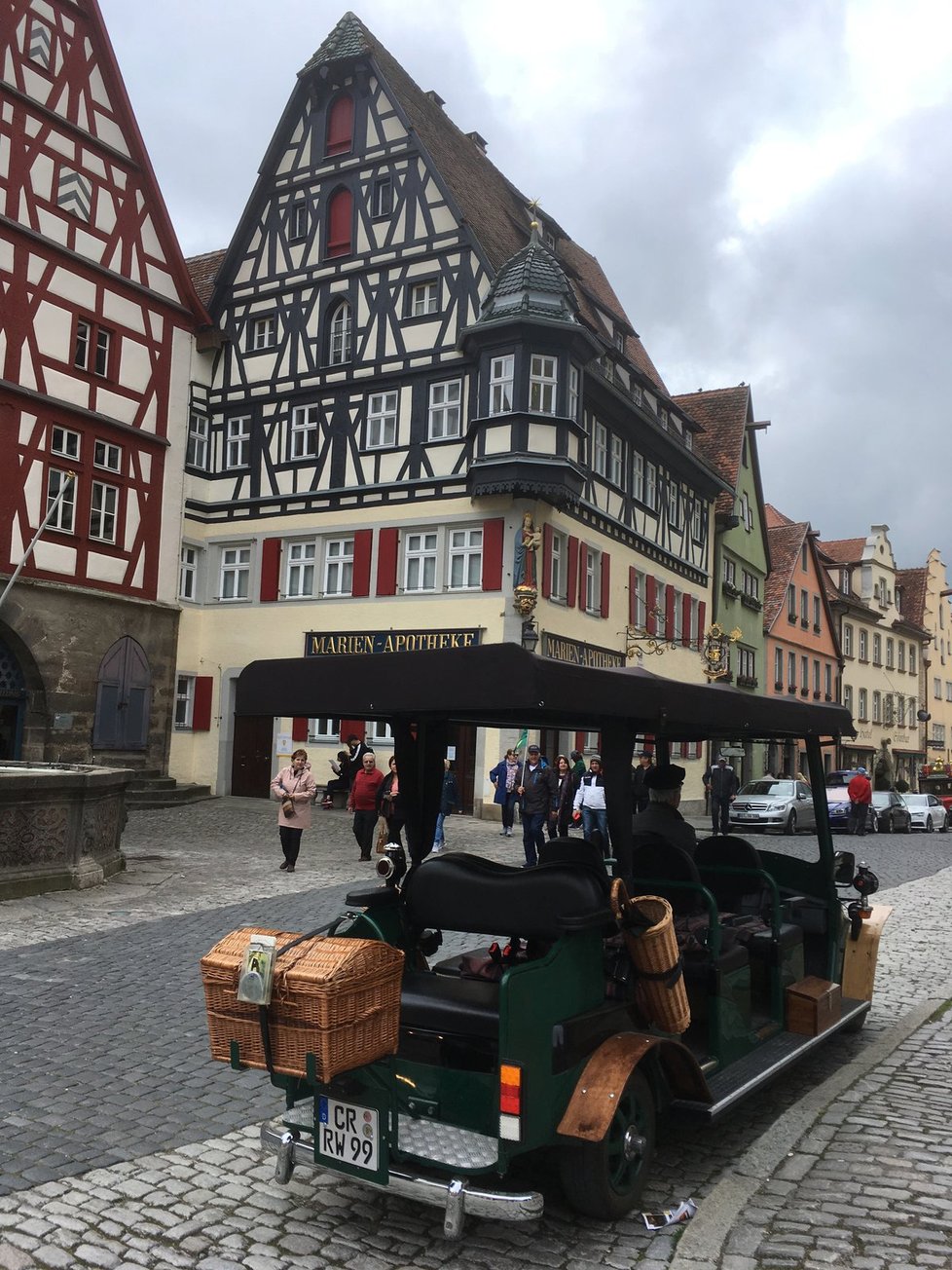 Bavorský Rotheburg je plný středověkých památek a dalších zajímavostí.