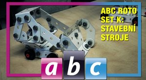 ABC TV: Stavíme stavební stroje z ábíčkářské stavebnice Roto