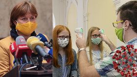 Rážová zmínila víkendovou schůzku s epidemiology: Možná nesundáme roušky