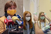 Noví nakažení v Česku? Hygienici sedli ke stolu. Rážová: V ohniscích se asi přitvrdí