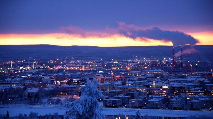 Rovaniemi, oficiální sídlo Santa Clause