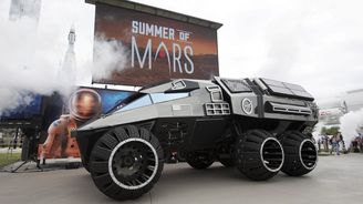 Povedené vozítko: Koncepční rover NASA vypadá jako Batmobil