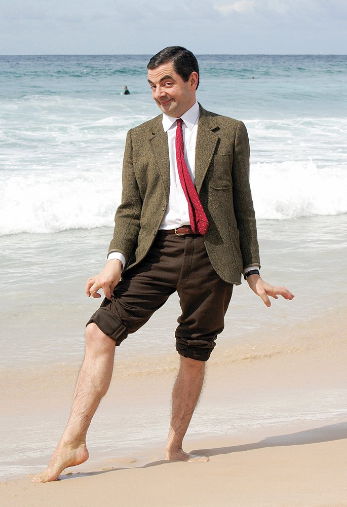 Rowan Atkinson jako Mr. Bean