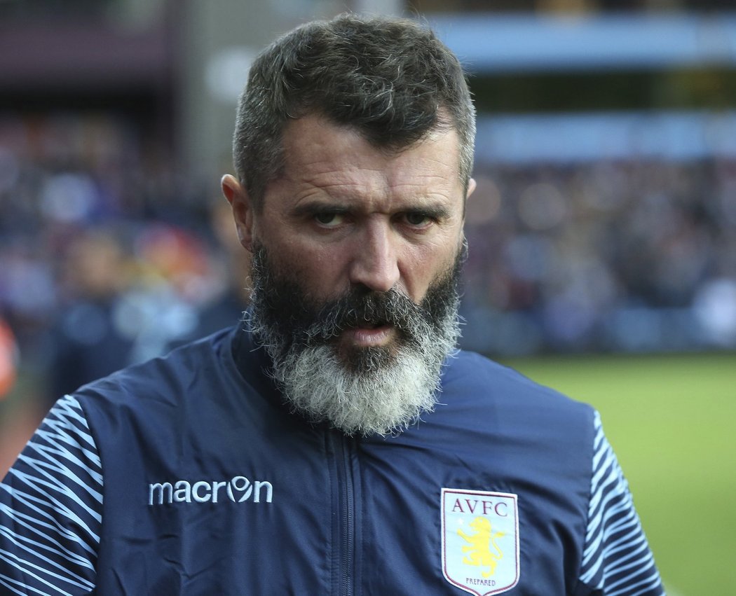 Roy Keane, nynější asistent trenéra Aston Villy.