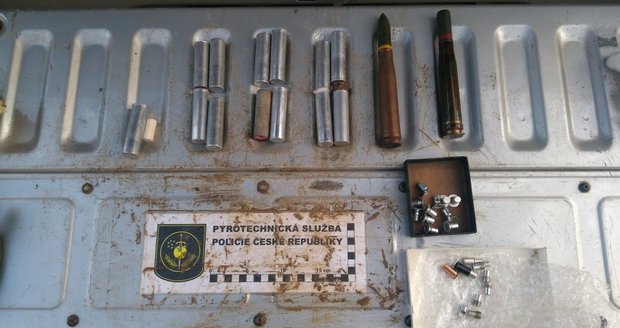 Tyto funkční dělostřelecké rozbušky přinesl policistům v Brně na služebnu muž (61). Mohly explodovat.
