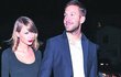 Taylor Swift a Calvin Harris. Taylor Swift a Calvin Harris.